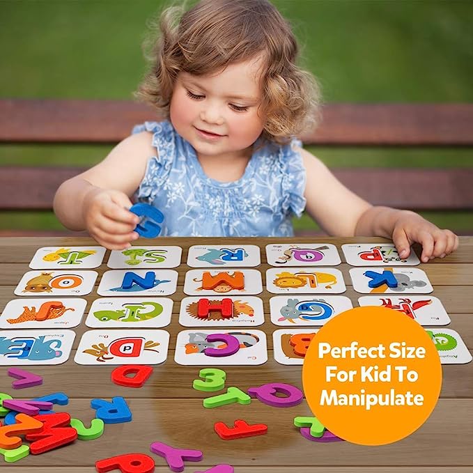 Coogam Numbers and Alphabets Flash Cards Set