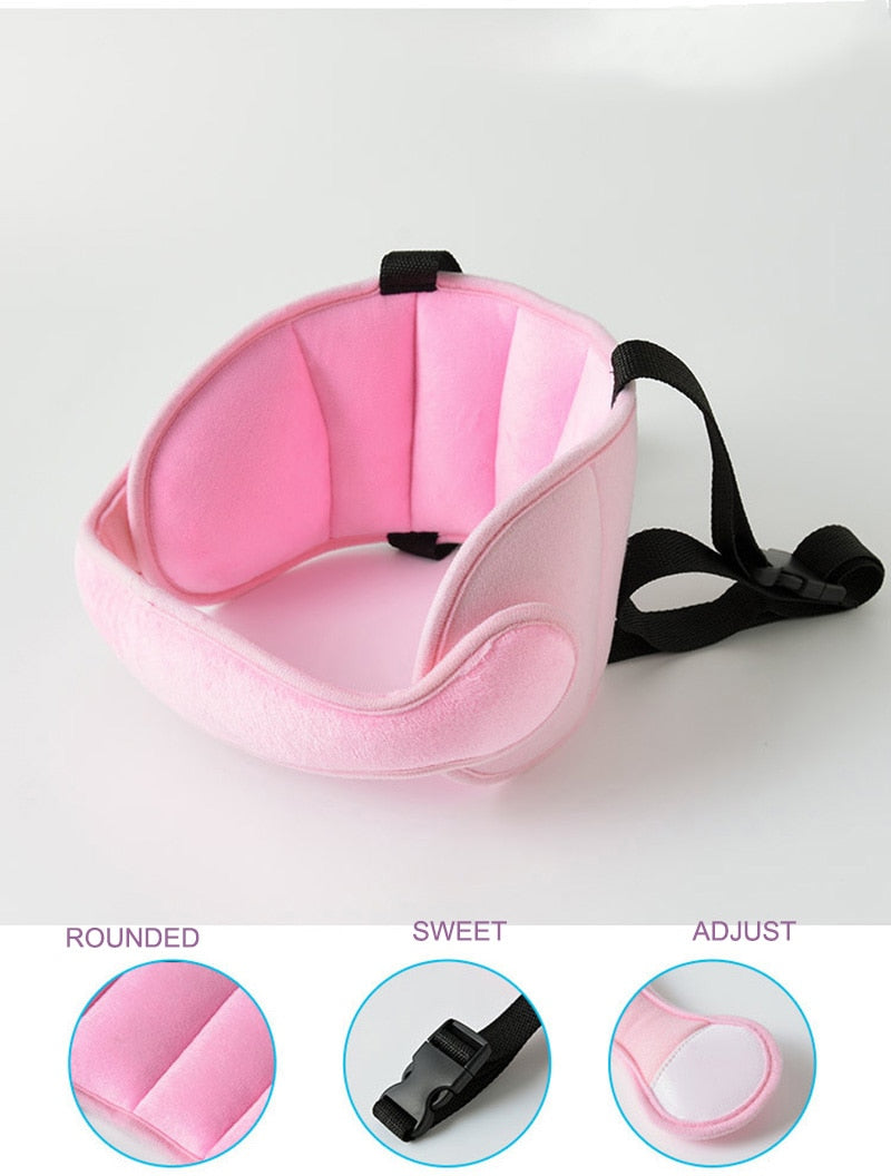 Comfy Travel Buddy: Children's Car Seat Sleep Pillow for Safe and Peaceful Journeys