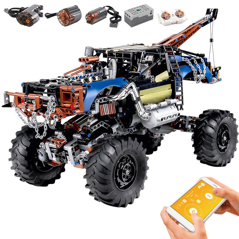 Boys Building Blocks Remote Control Off-Road Car