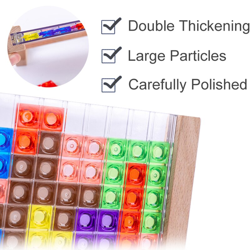 Russian Blocks Puzzle Brain Teasers Toy,