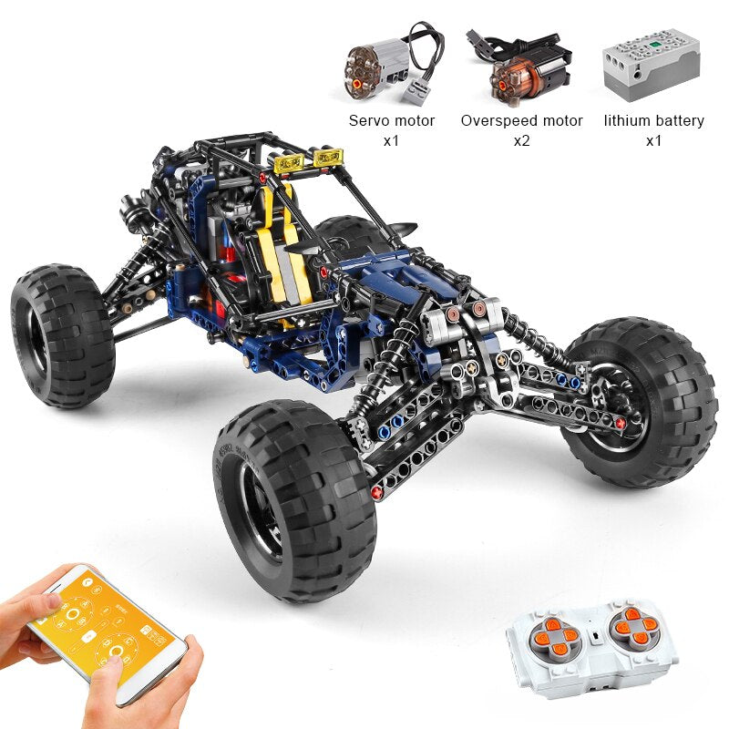 Boys Building Blocks Remote Control Off-Road Car