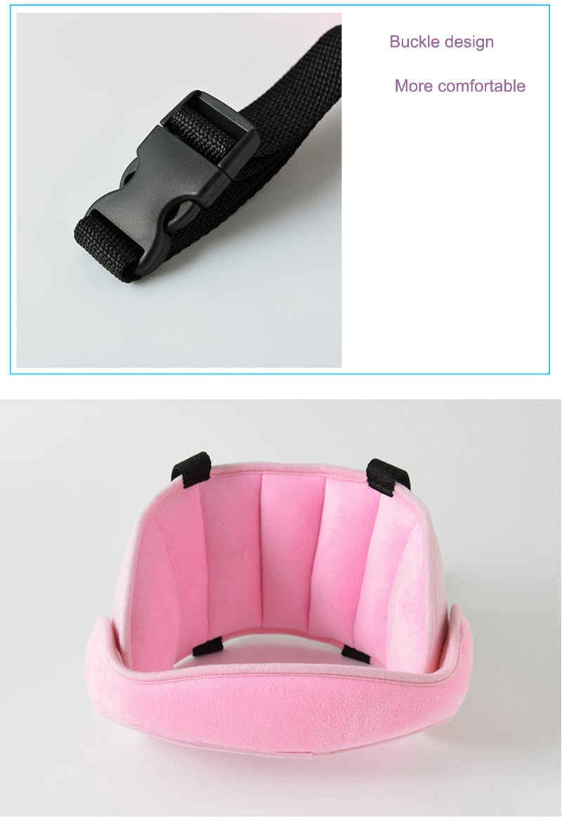 Comfy Travel Buddy: Children's Car Seat Sleep Pillow for Safe and Peaceful Journeys