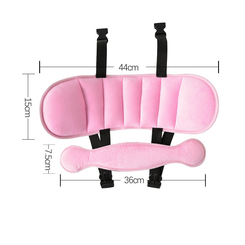 Comfy Travel Buddy: Children's Car Seat Sleep Pillow for Safe and Peaceful Journeys