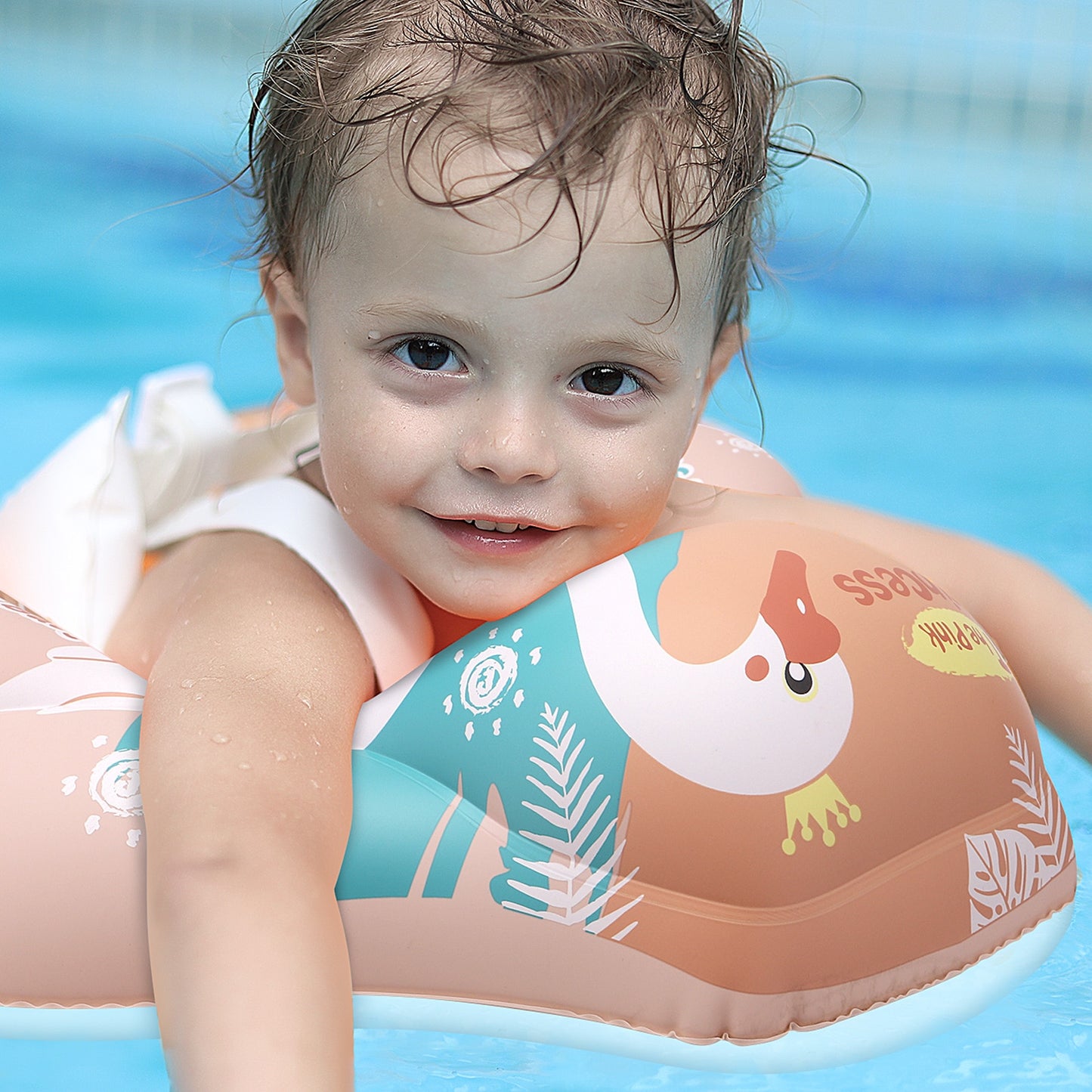 New Upgrades Baby Swimming Float Inflatable Infant Floating
