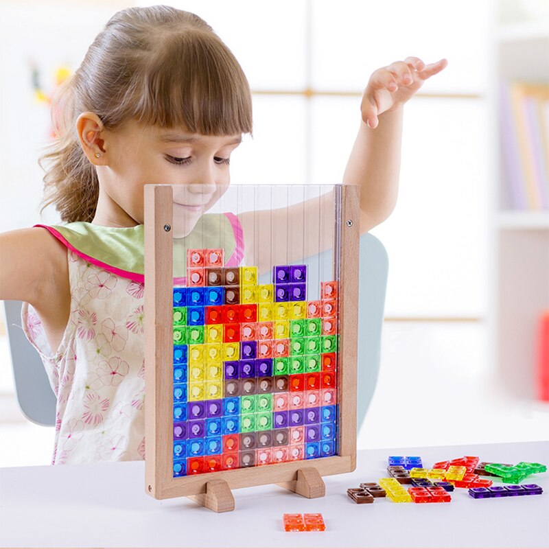 Russian Blocks Puzzle Brain Teasers Toy,