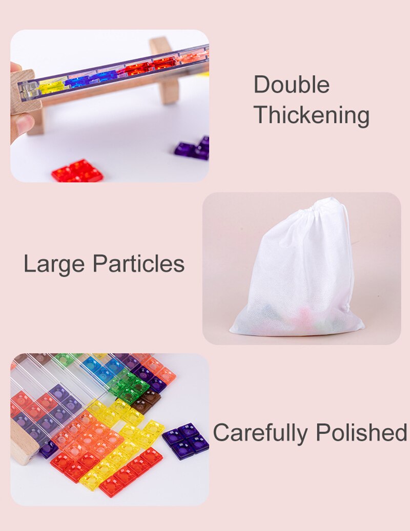 Russian Blocks Puzzle Brain Teasers Toy,
