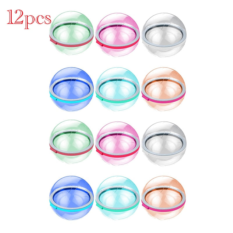 Reusable Water Balloons Magnetic Water Balls 6PCS