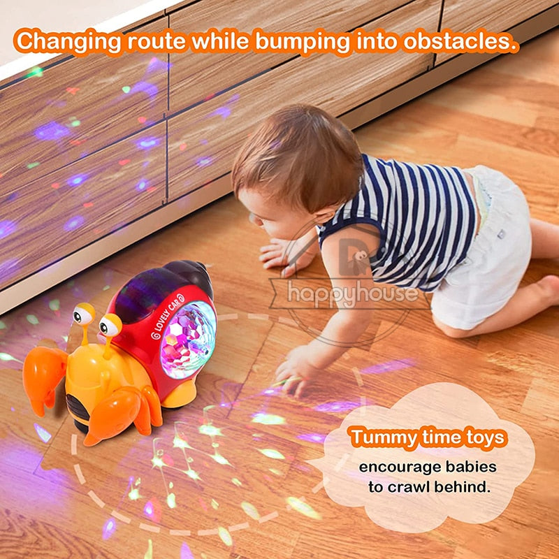 Crawling Snail Baby Toy