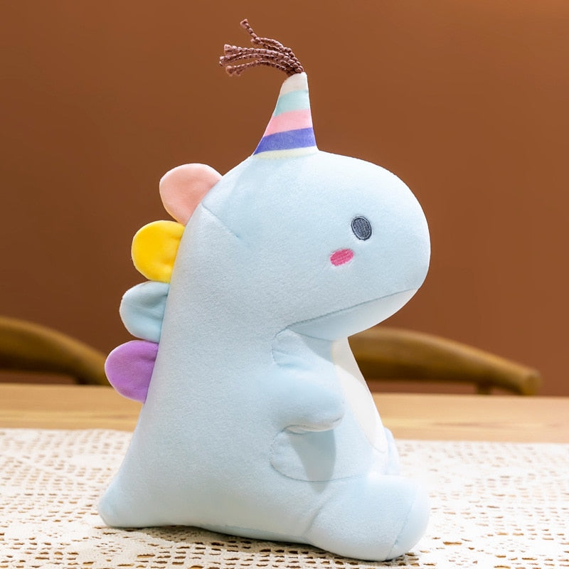 Roar into Fun with 25/30cm Super Soft Dinosaur Plush Dolls - Adorable Stuffed Animals for Endless Adventures