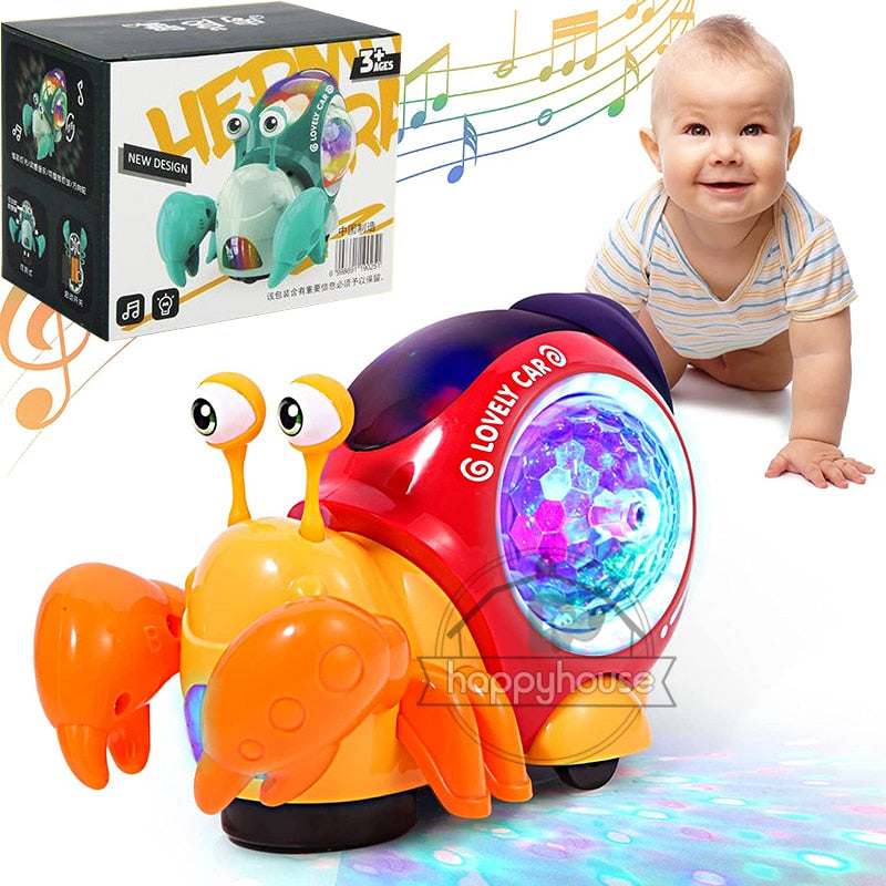 Crawling Snail Baby Toy