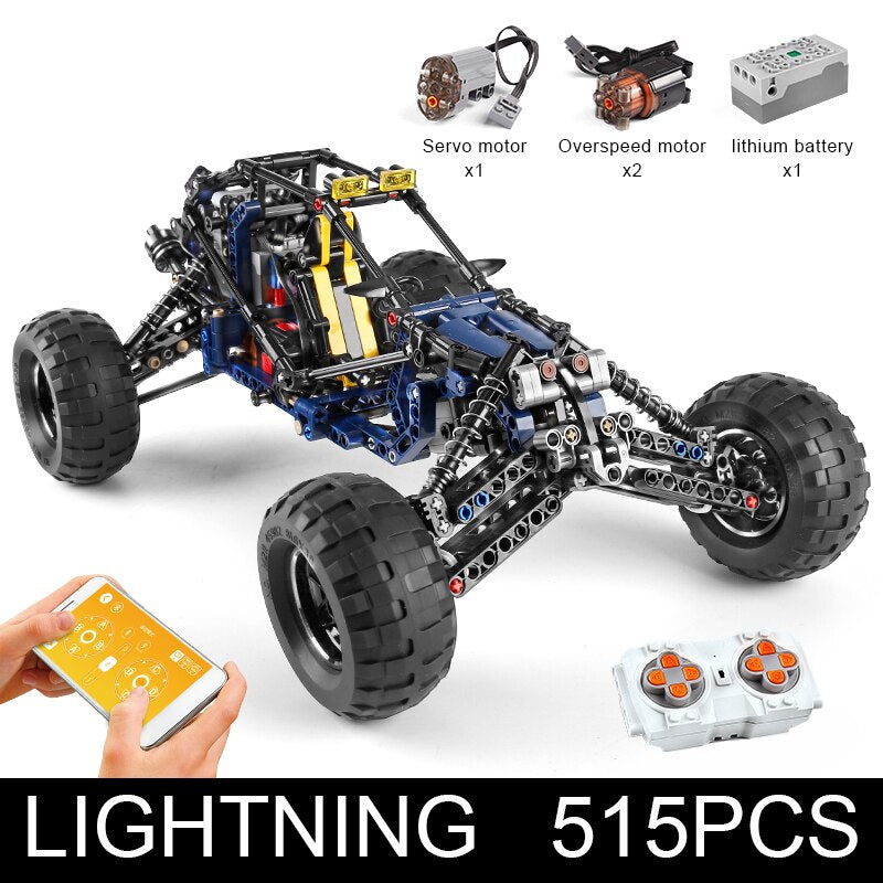 Boys Building Blocks Remote Control Off-Road Car