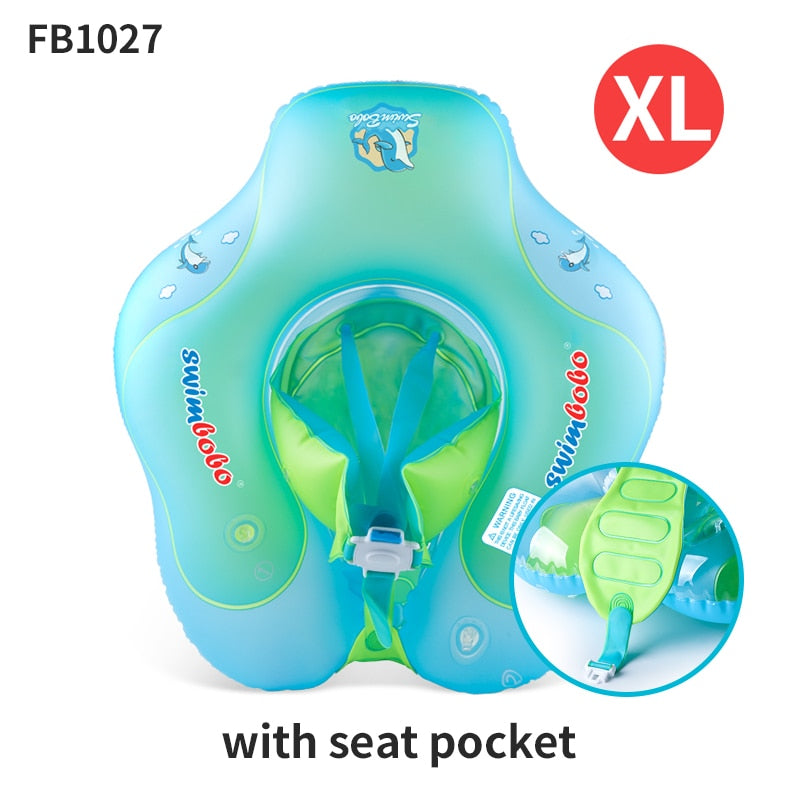 New Upgrades Baby Swimming Float Inflatable Infant Floating