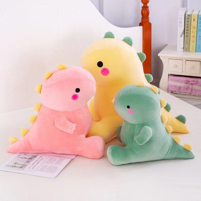 Roar into Fun with 25/30cm Super Soft Dinosaur Plush Dolls - Adorable Stuffed Animals for Endless Adventures