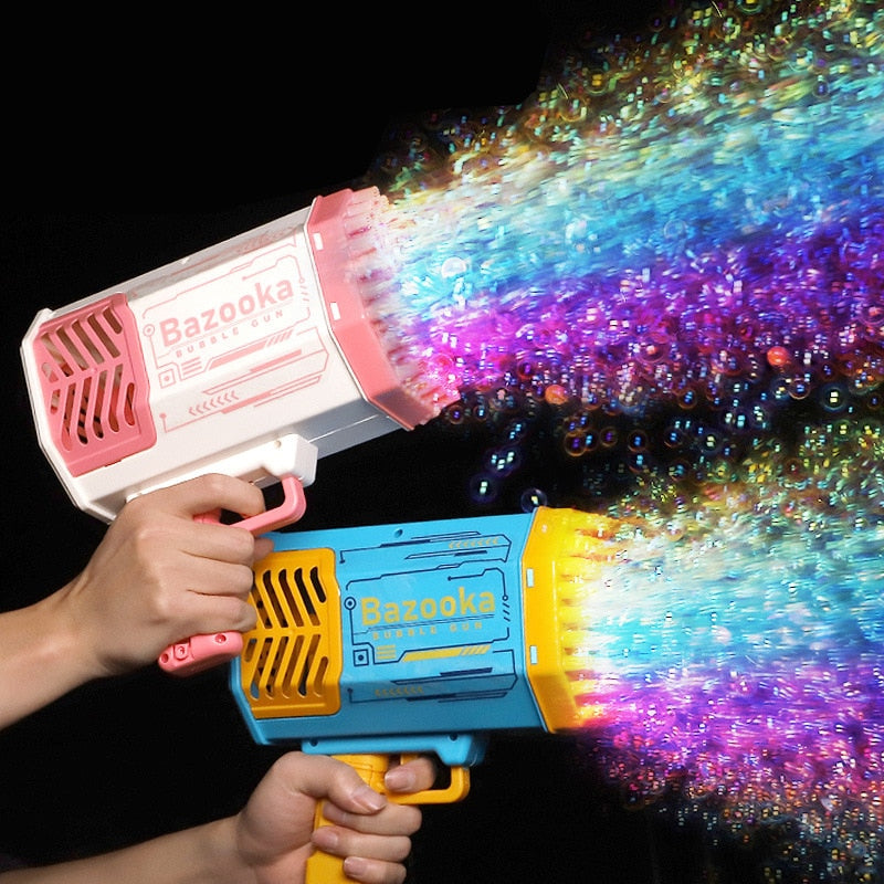 69-Hole Bazooka Bubble Gun Machine