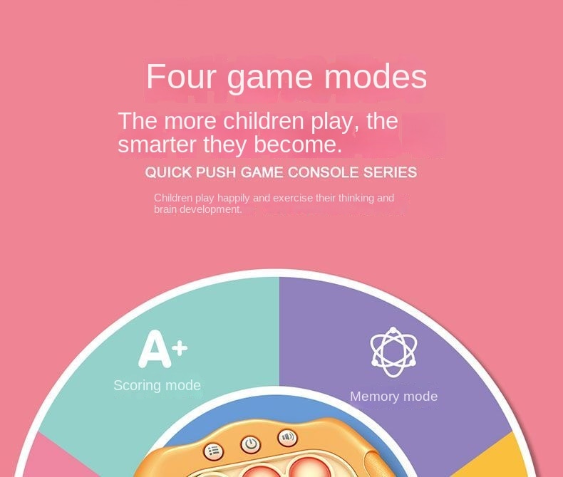 Pop-N-Push Bubbles Game Console: Addictive Fun for Kids, Adults, and Everyone