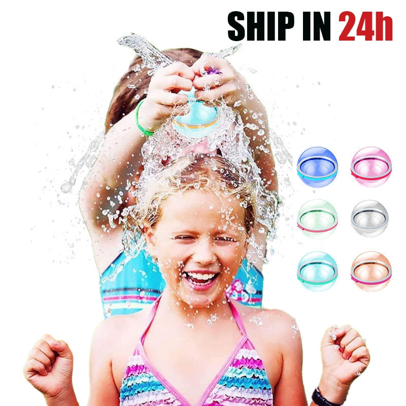Reusable Water Balloons Magnetic Water Balls 6PCS