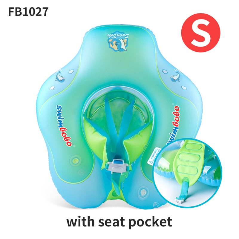 New Upgrades Baby Swimming Float Inflatable Infant Floating