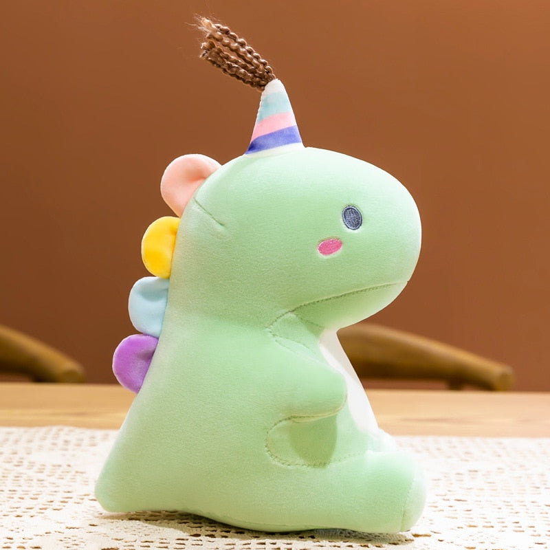 Roar into Fun with 25/30cm Super Soft Dinosaur Plush Dolls - Adorable Stuffed Animals for Endless Adventures
