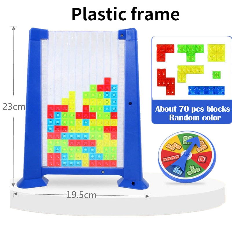 Russian Blocks Puzzle Brain Teasers Toy,