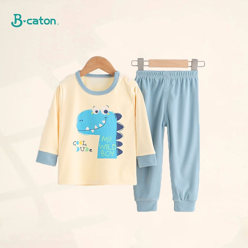 Cozy Cartoon Kids' Clothing Sets