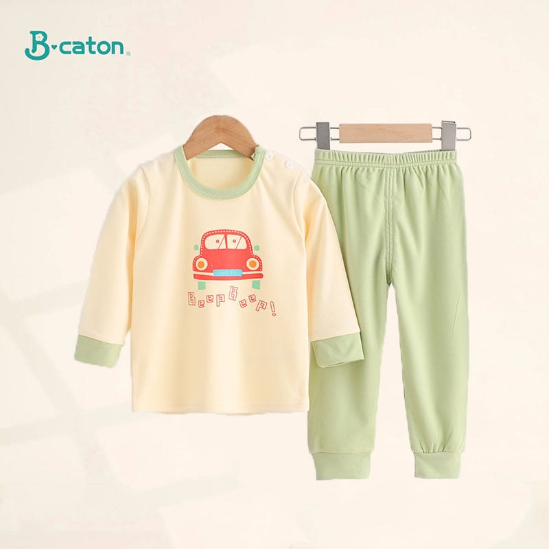 Cozy Cartoon Kids' Clothing Sets