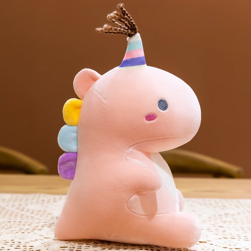 Roar into Fun with 25/30cm Super Soft Dinosaur Plush Dolls - Adorable Stuffed Animals for Endless Adventures