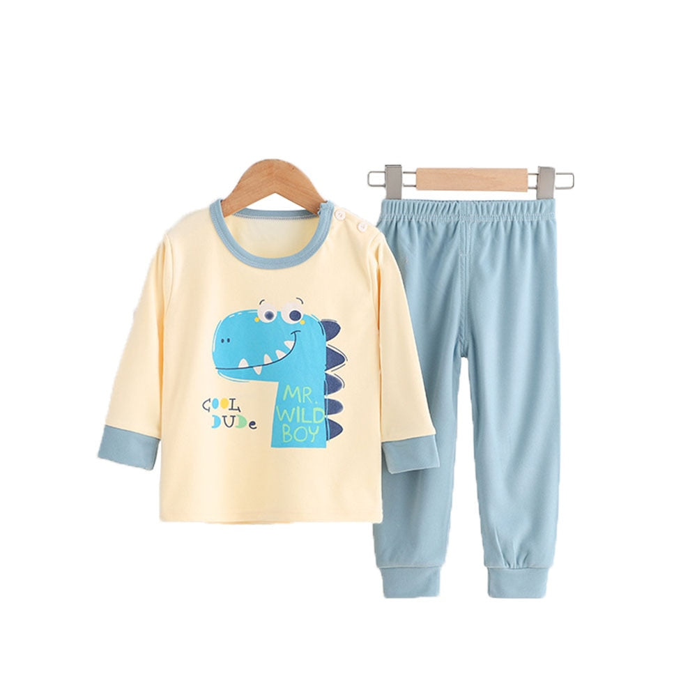 Cozy Cartoon Kids' Clothing Sets