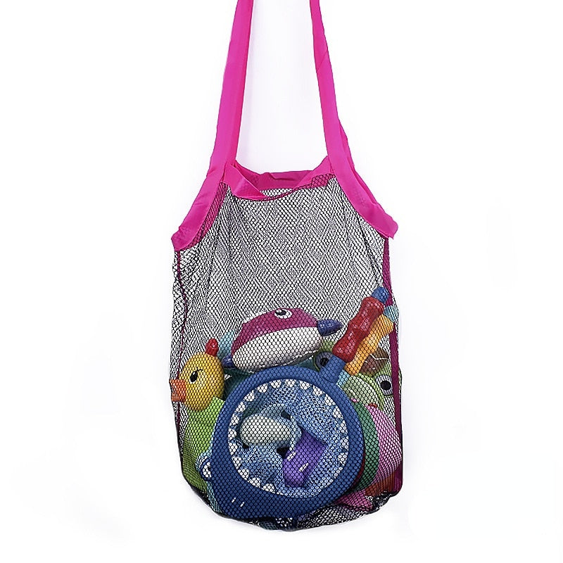 Cute Duck Dinosaur Mesh Net Storage Bag