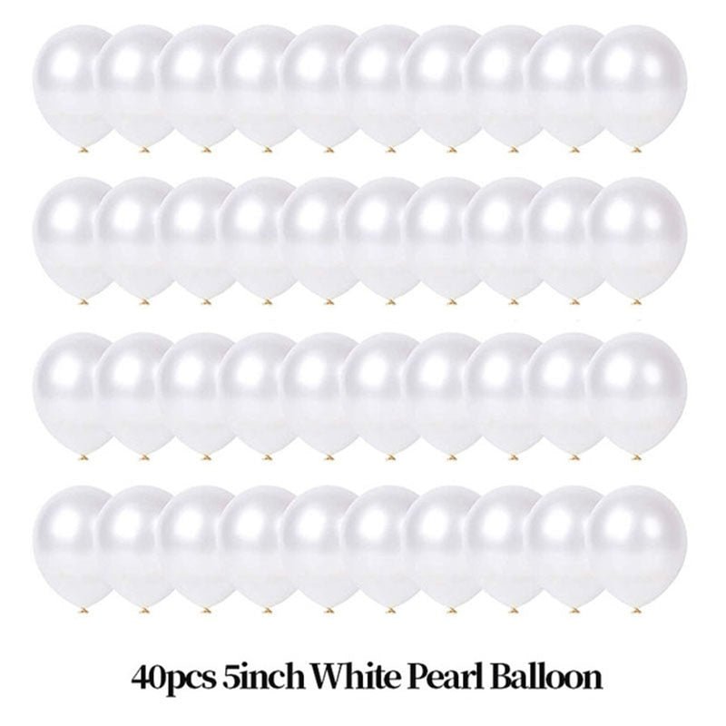 40pcs 12inch Rose Gold Confetti Latex Balloons Happy Birthday Party Decorations