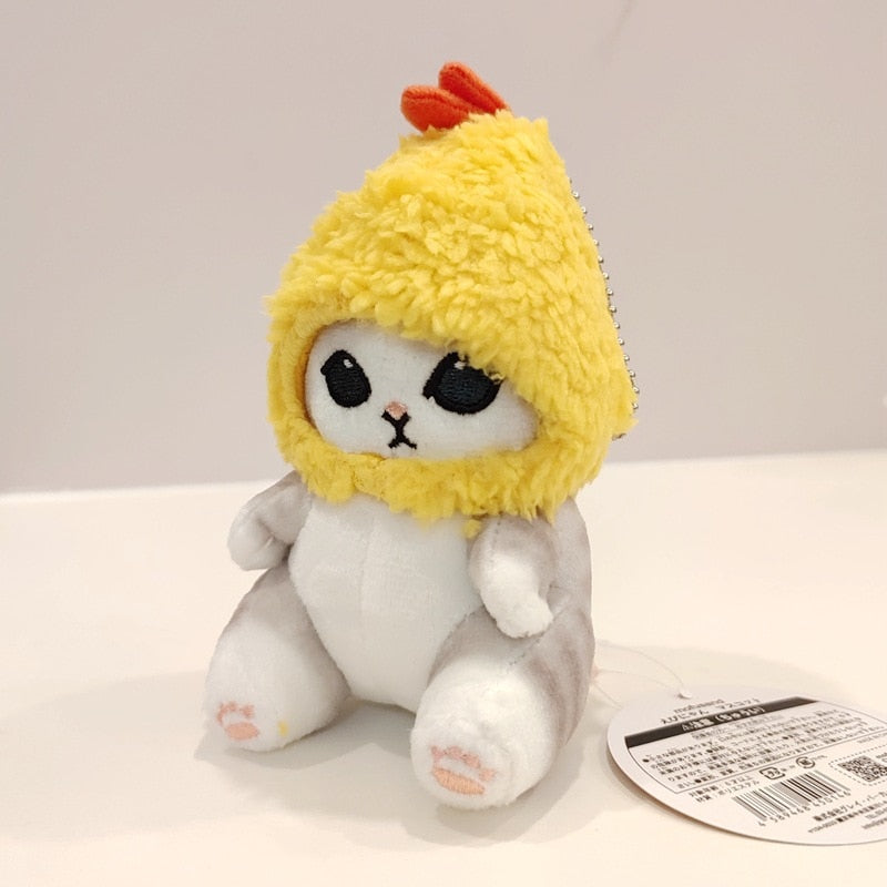 Cute Shark Cat Fried Shrimp Cat Plush Doll Pendant Doll Beautiful Room Car Bag Decoration Pendant Opening Holiday Gift