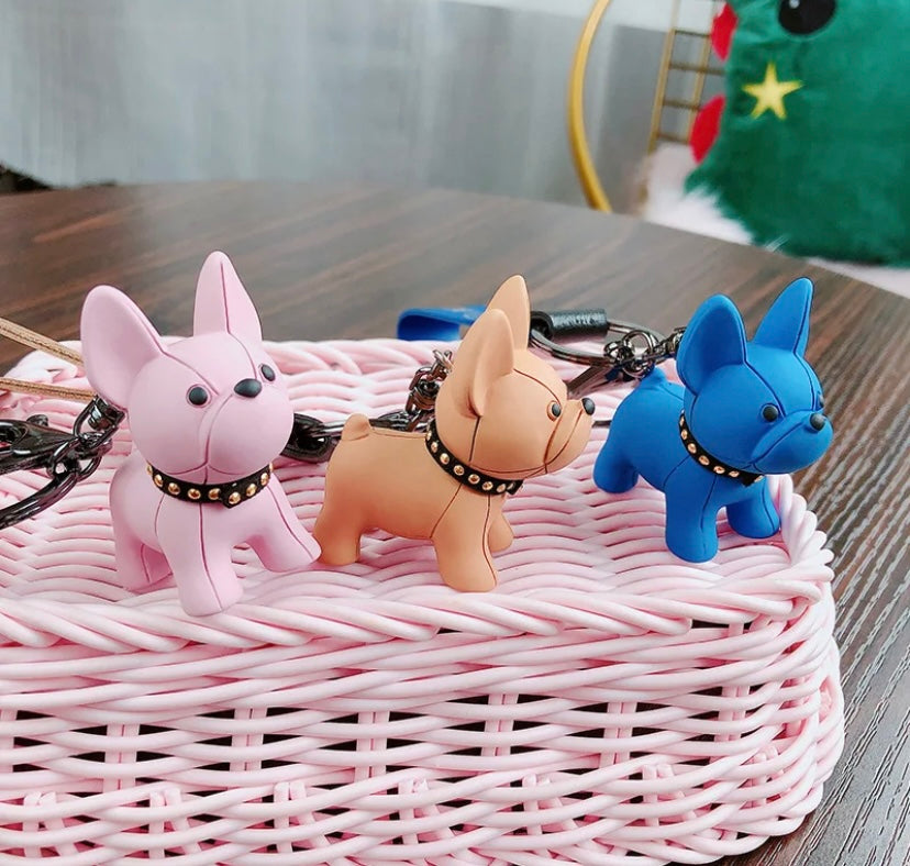 Adorable French Bulldog Keychain - Carry a Dash of Cuteness Everywhere