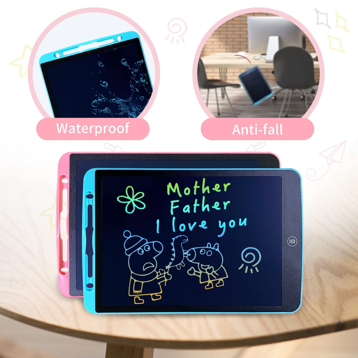 8.5/10/12Inch Writing Tablet Drawing Board Magic Tablet for Children Gift Drawing Pad Lcd Kids Baby Toys Educational Toys