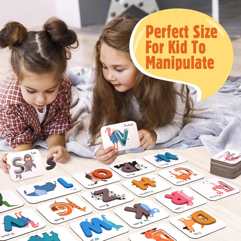 Coogam Numbers and Alphabets Flash Cards Set