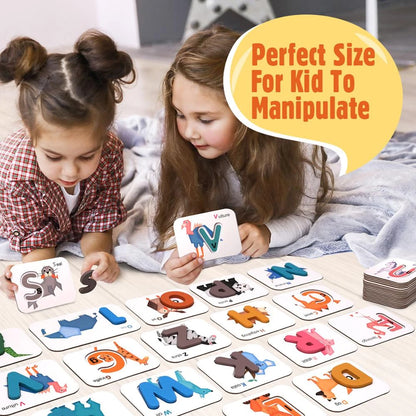 Coogam Numbers and Alphabets Flash Cards Set