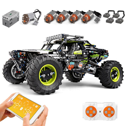 Boys Building Blocks Remote Control Off-Road Car