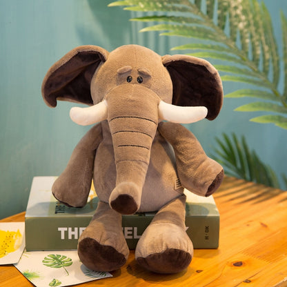 Explore the Wild with Lifelike 25cm Forest Animals Plush Toys - Perfect Kids Gift for Endless Adventures