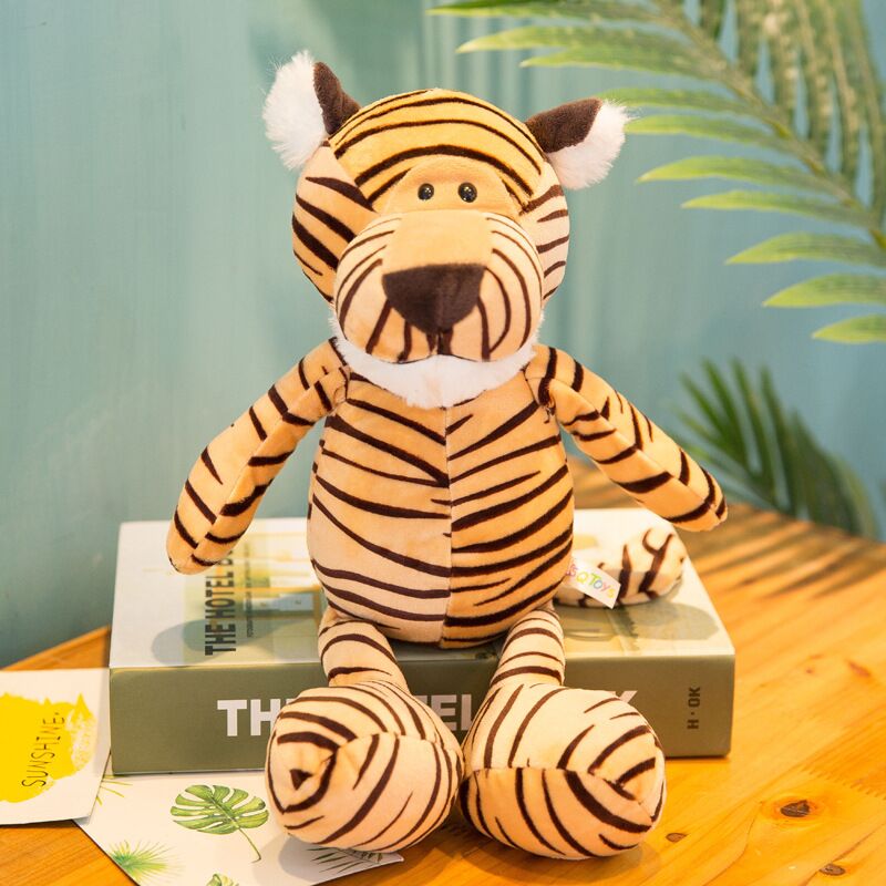 Explore the Wild with Lifelike 25cm Forest Animals Plush Toys - Perfect Kids Gift for Endless Adventures