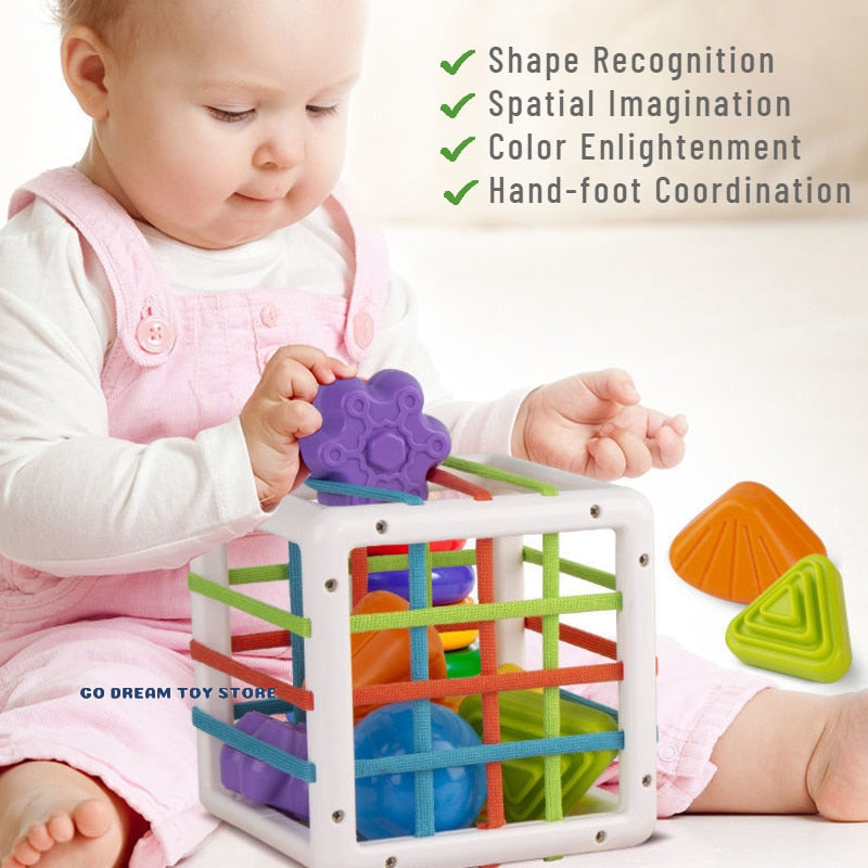 UNIWA Shape Sorter Baby Toys