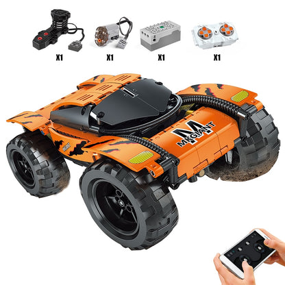 Boys Building Blocks Remote Control Off-Road Car