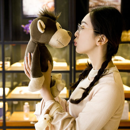 Explore the Wild with Lifelike 25cm Forest Animals Plush Toys - Perfect Kids Gift for Endless Adventures