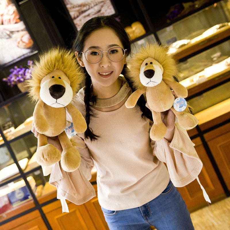 Explore the Wild with Lifelike 25cm Forest Animals Plush Toys - Perfect Kids Gift for Endless Adventures