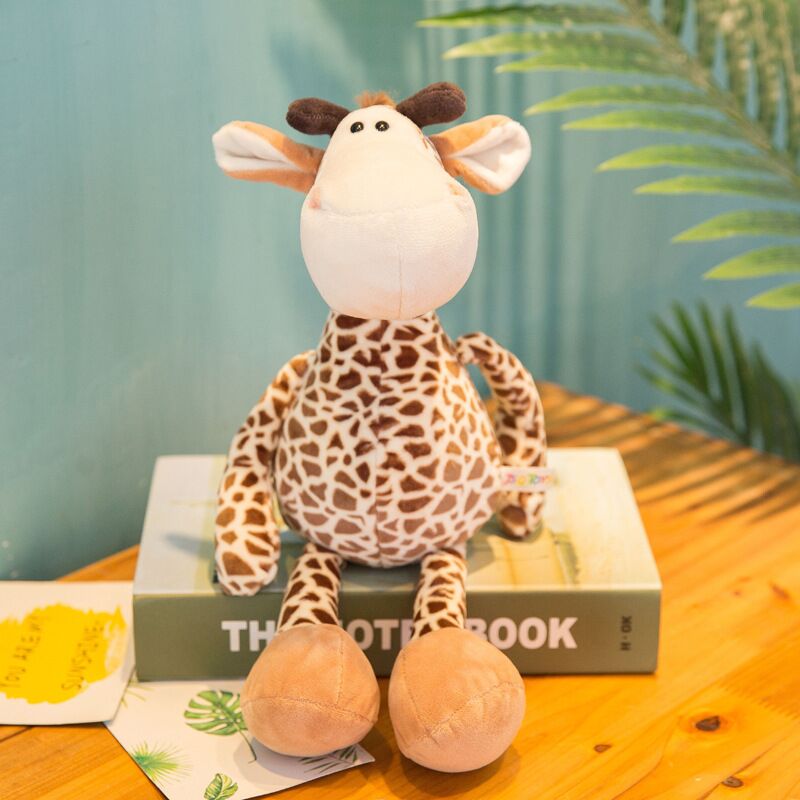 Explore the Wild with Lifelike 25cm Forest Animals Plush Toys - Perfect Kids Gift for Endless Adventures