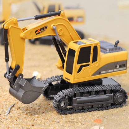 Remote Control Excavator Toy for Beginners- 2.4Ghz 6 Channel 1:24 RC Excavator toy RC Engineering Car