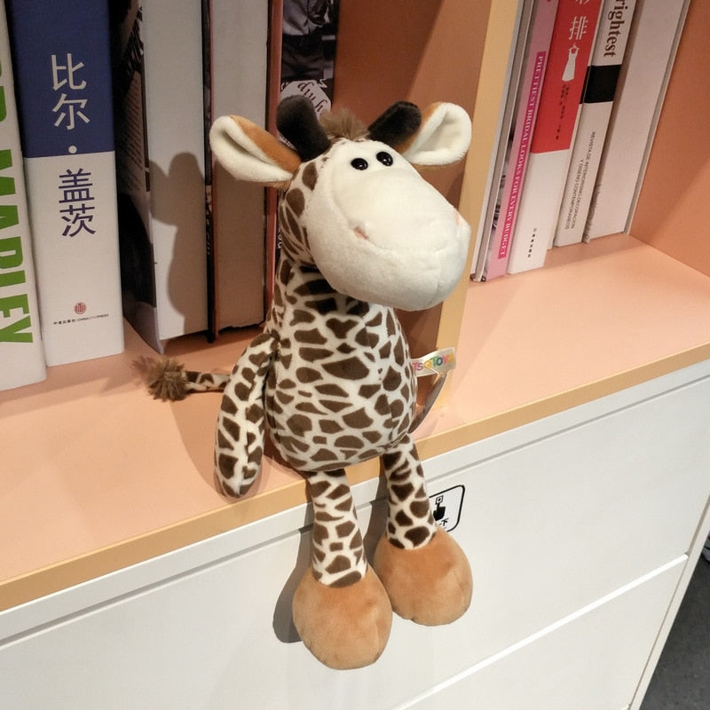 Explore the Wild with Lifelike 25cm Forest Animals Plush Toys - Perfect Kids Gift for Endless Adventures