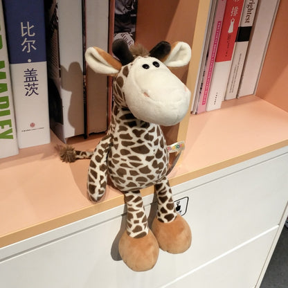 Explore the Wild with Lifelike 25cm Forest Animals Plush Toys - Perfect Kids Gift for Endless Adventures