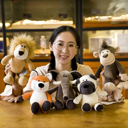 Explore the Wild with Lifelike 25cm Forest Animals Plush Toys - Perfect Kids Gift for Endless Adventures