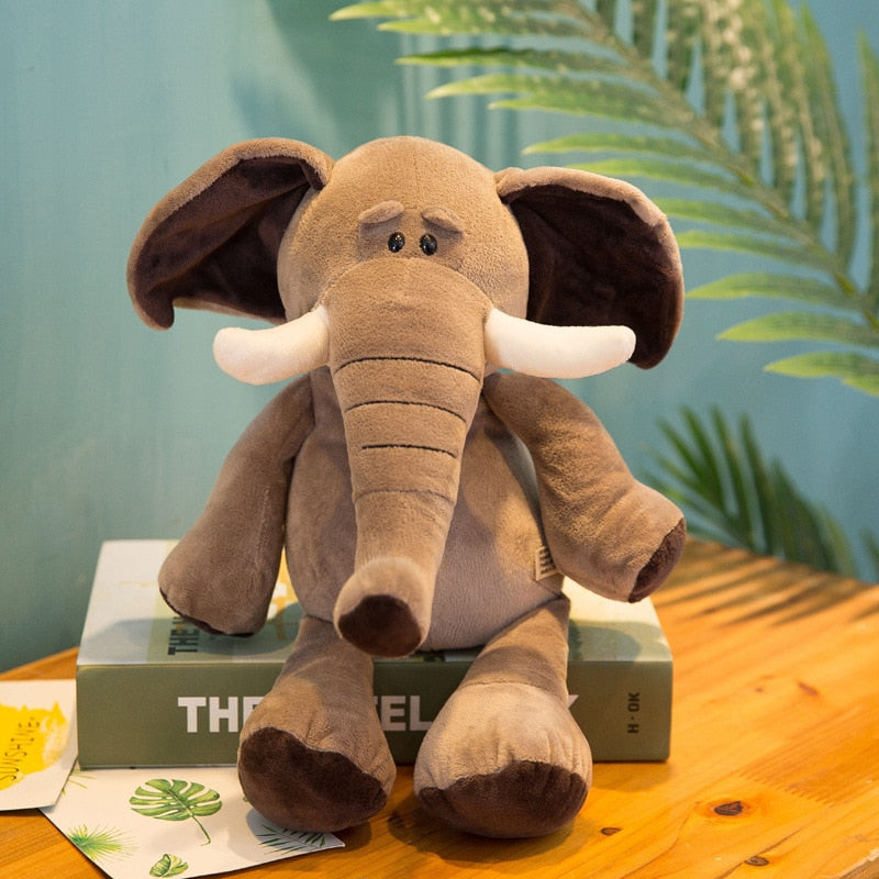 Explore the Wild with Lifelike 25cm Forest Animals Plush Toys - Perfect Kids Gift for Endless Adventures