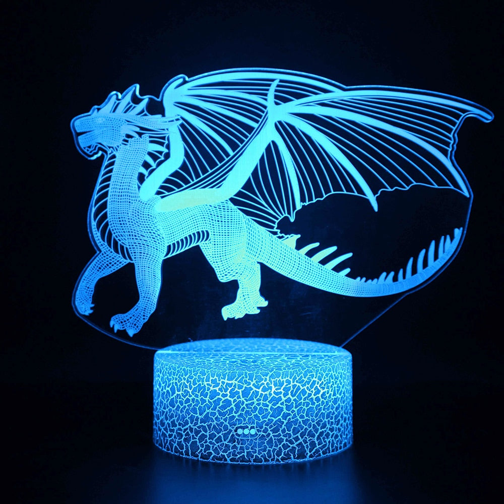 3D Dinosaur LED Night lamp