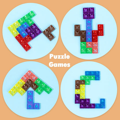 Russian Blocks Puzzle Brain Teasers Toy,
