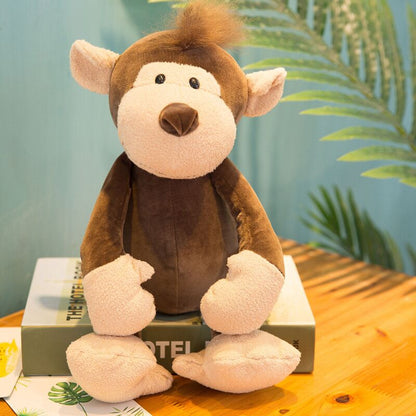 Explore the Wild with Lifelike 25cm Forest Animals Plush Toys - Perfect Kids Gift for Endless Adventures